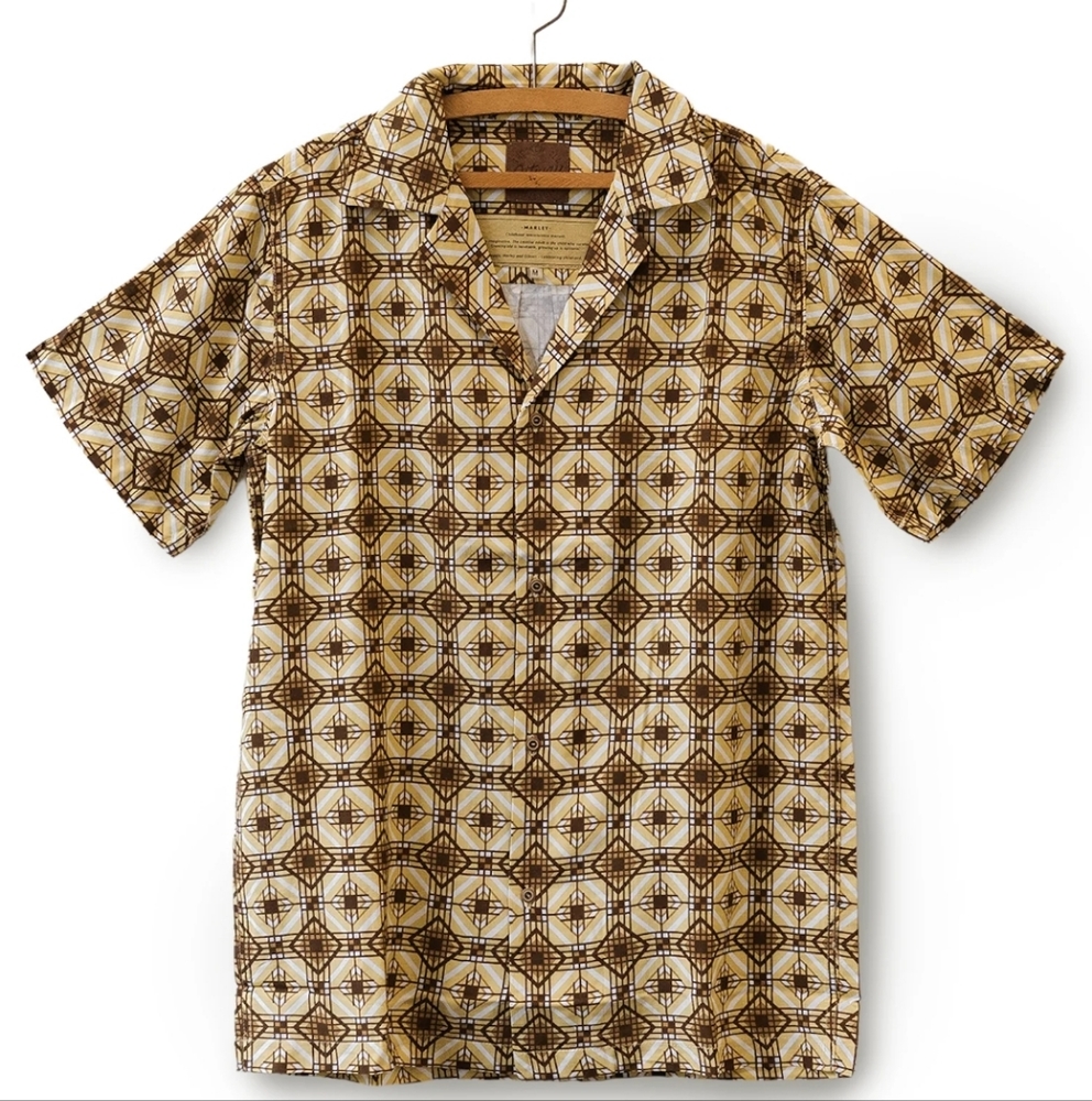 - "MARLEY" - RETRO SHORT SLEEVE SHIRT